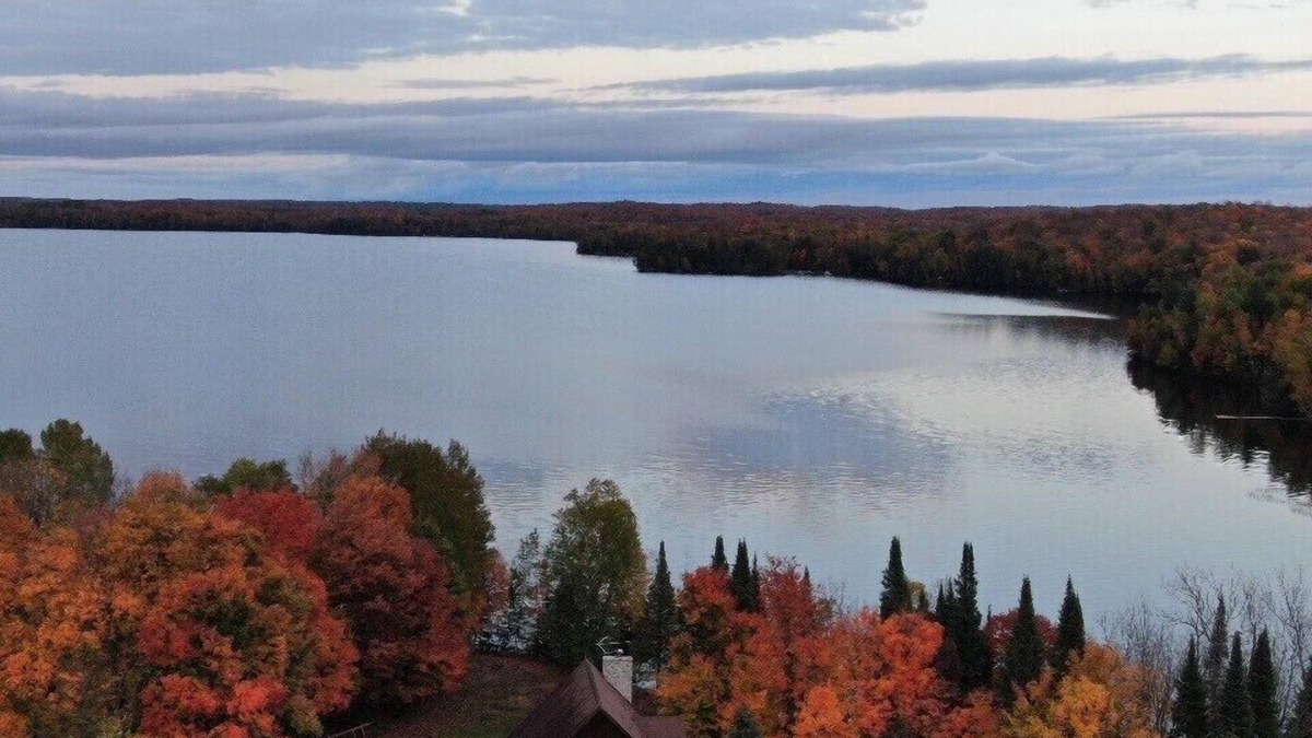 Presque Isle House | Lake Front Home! A/C, Private Pier, On Snowmobile Trail w/Trailer Parking