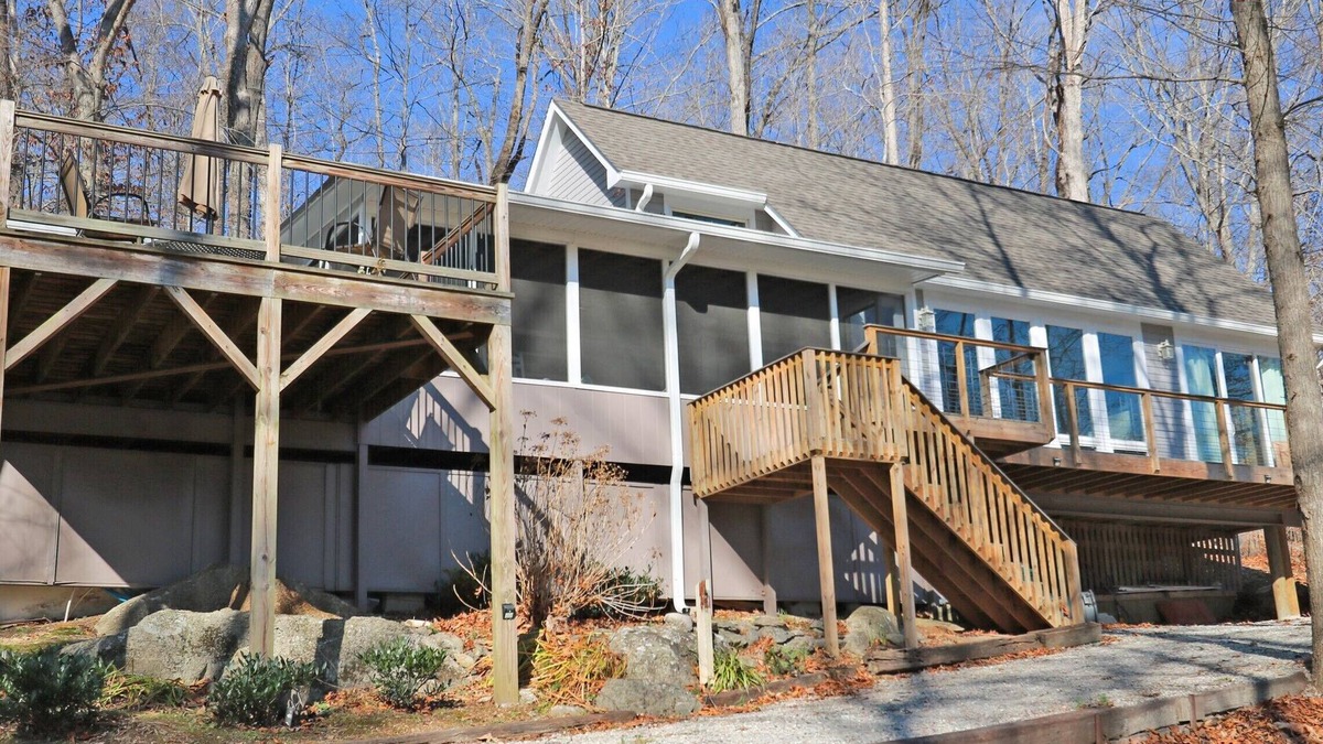 Rocky Top House | Lake Front Home on beautiful Norris Lake with Covered Dock
