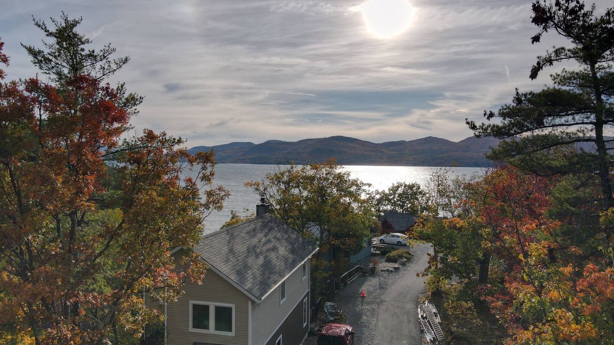 Putnam Station House | Lake George Custom Home Overlooking Beautiful Lake George