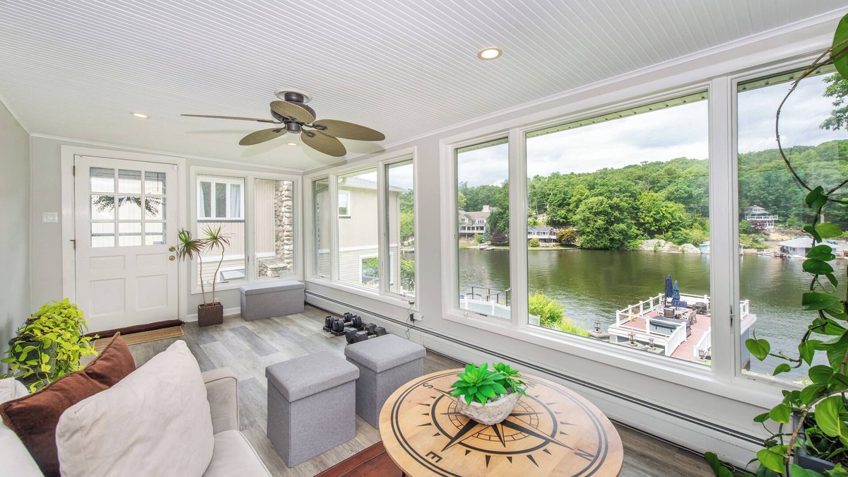 Glasser House | Lake Hopatcong Picturesque Lakefront Gateway
