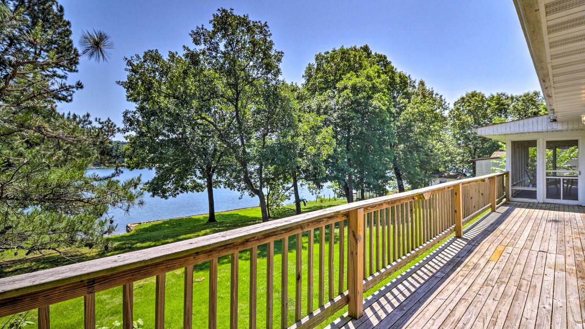 Horseshoe Bend House | Lake House in Horseshoe Bend Near Ozark Forest!