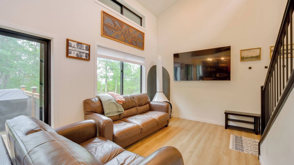Minong Cabin | Lake House on 3 Acres w/Private Dock in Minong!