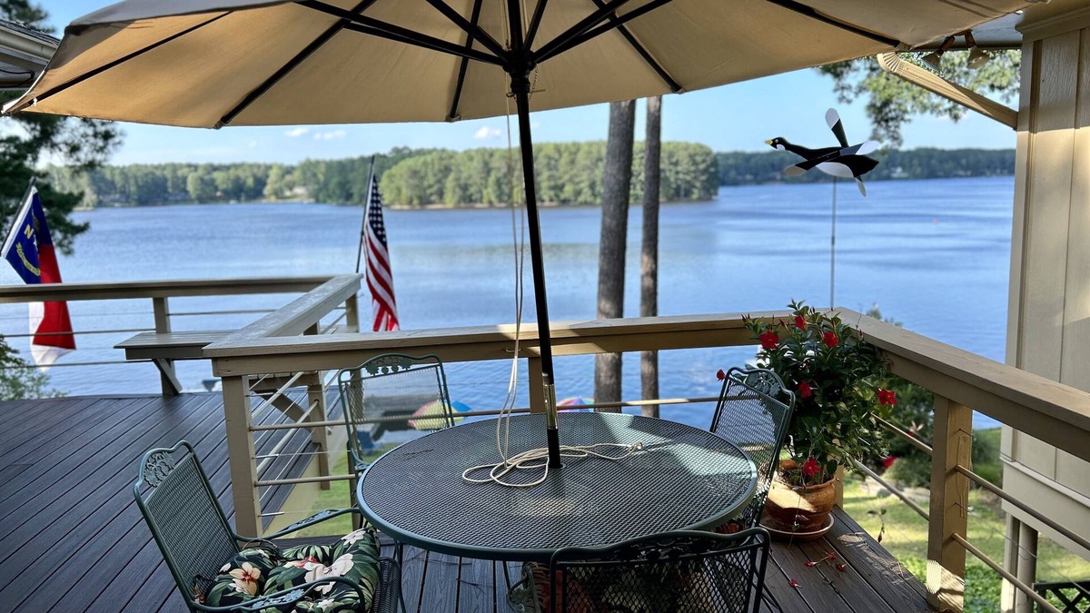 Whispering Pines House | Lake house on Thagards Lake near Pinehurst, NC!