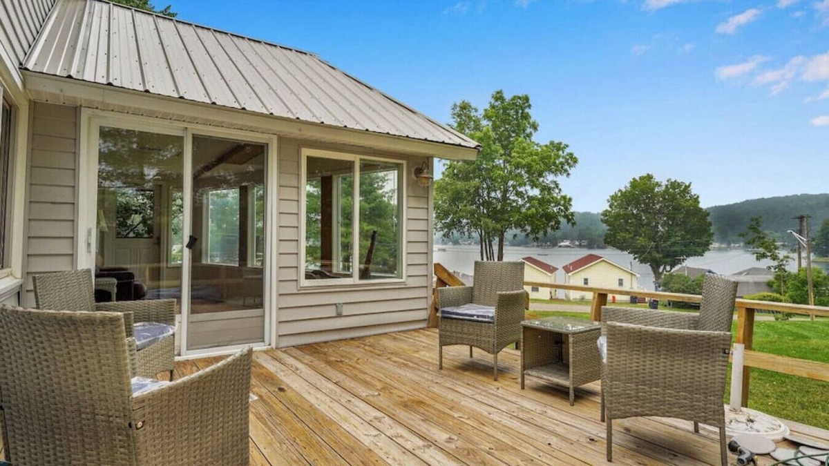 Lime Lake-Machias House | Lake House w/ dock, fish + swim!