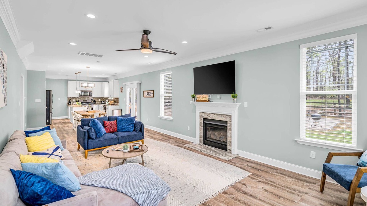 Bumpass House | Lake House with Hot Tub and Fire Pit