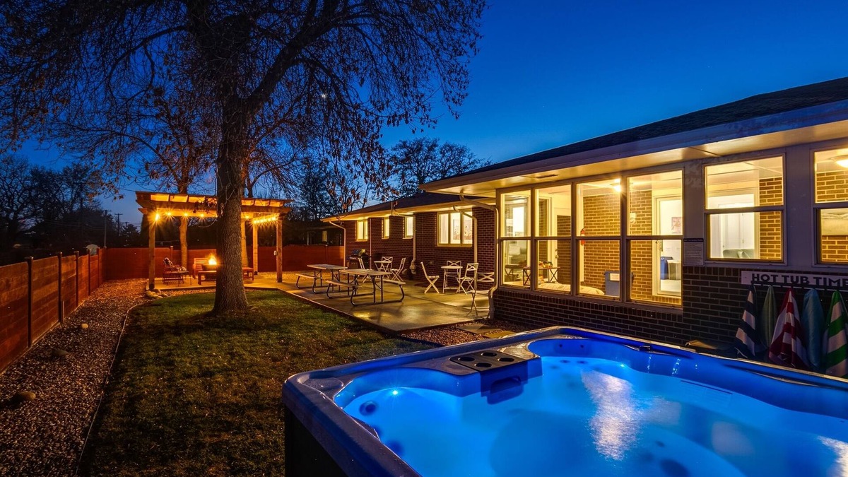 Loveland House | Lake Loveland Stunner w/Hot Tub, Pergola and Fire Pit