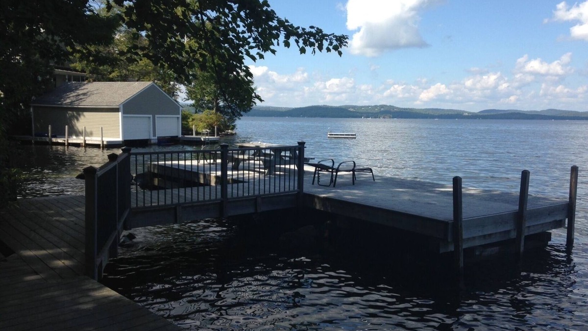 Newbury House | Lake Sunapee, Private LAKEFRONT Home with Boat Dock
