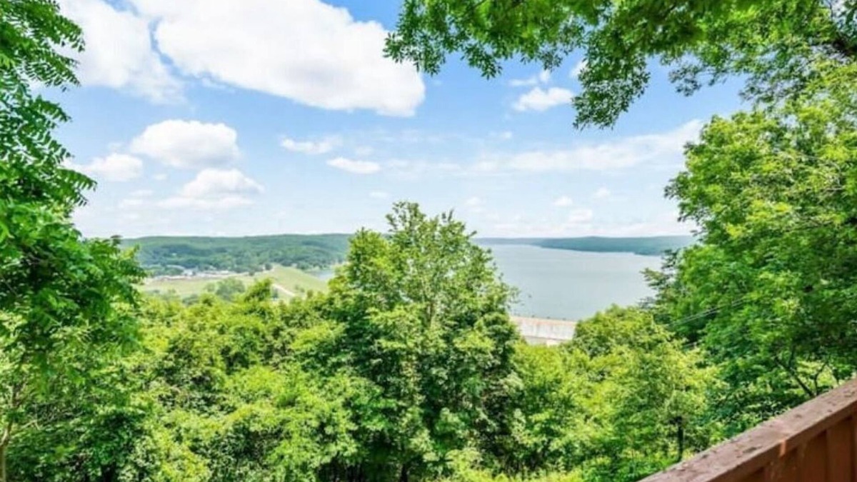 Mayes County Cabin | Lake View A-Frame Escape