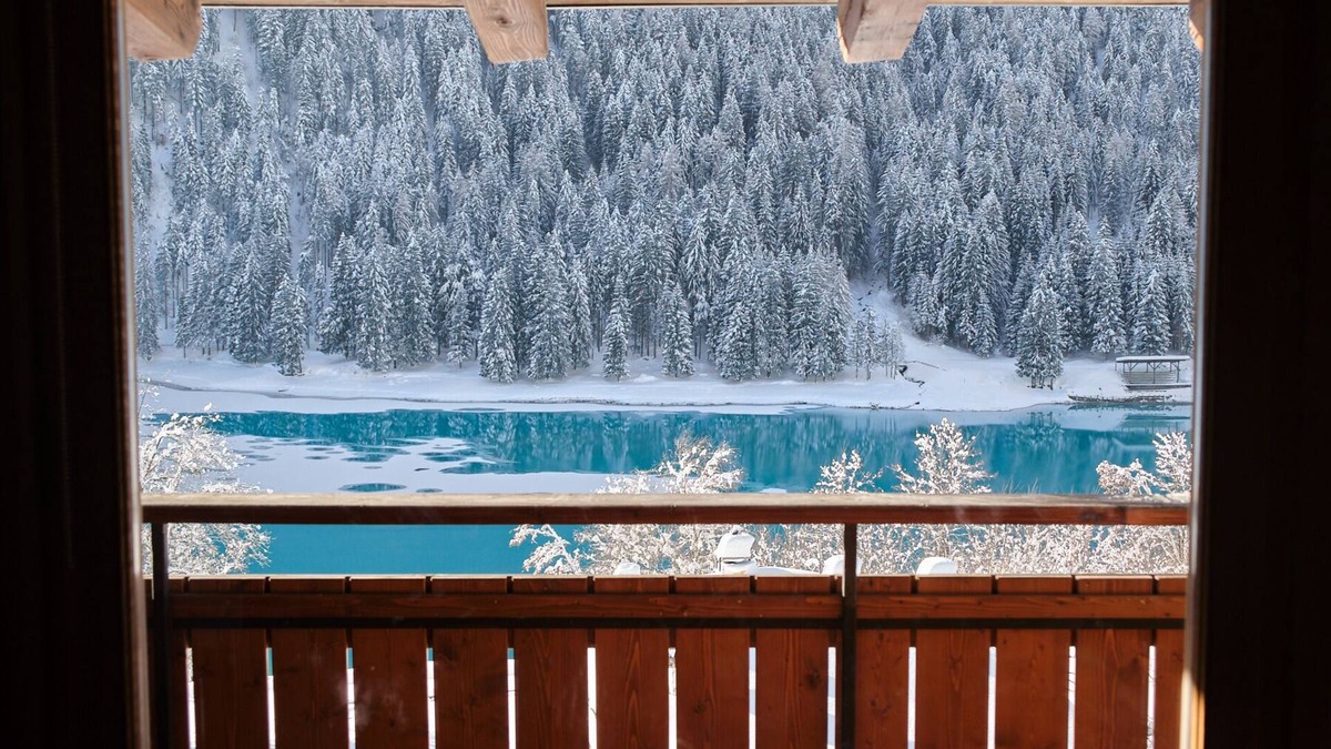 Auronzo di Cadore Apartment | Lake view attic room