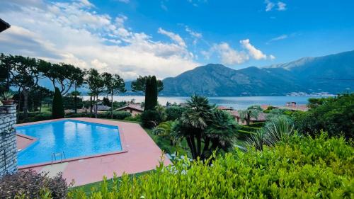 Azzano House | Lake view, Swimming pool, tennis court and private parking