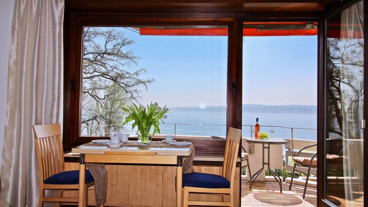 Ueberlingen Apartment | Lake view vacation apartment Strandweg with lake access - Überlingen am Bodensee