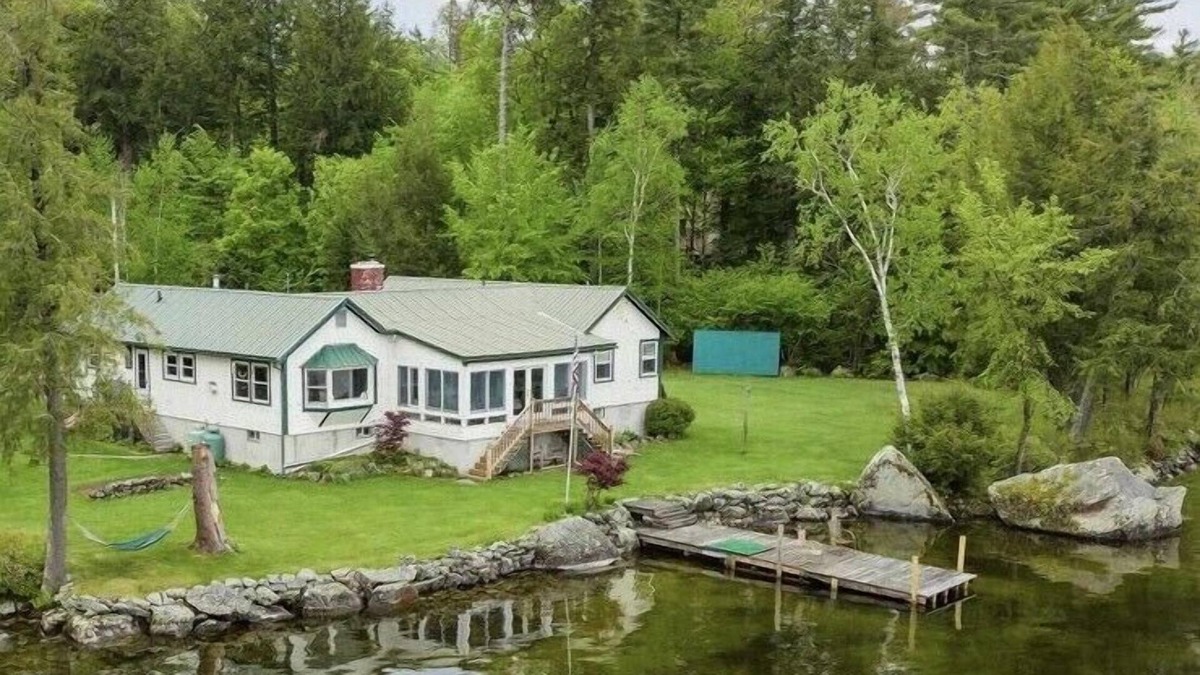 Wolfeboro House | Lake Wentworth Estate: Unobstructed Sunset Views, Private Beach, Fire Pit, Lawn