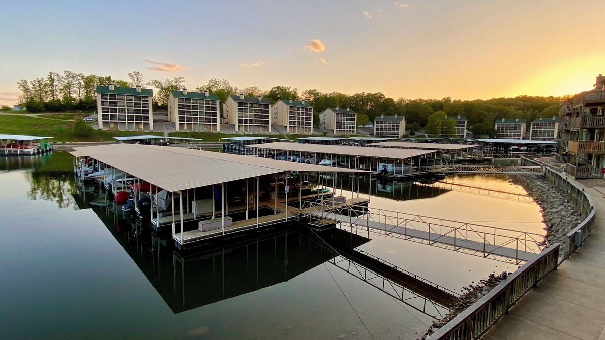 Village of Four Seasons Condo | Lakefront 2 Bed 2 Bath, Only 3 steps up from parking, Next 2 Swim Dock