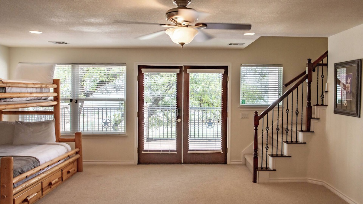 Burnet House | Lakefront 6BR Retreat w Dock & Game Room