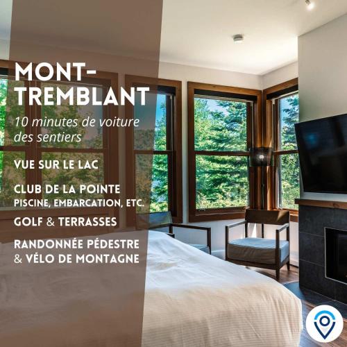 Lac Superieur Village House | Lakefront and Mountain View - Resort Studio