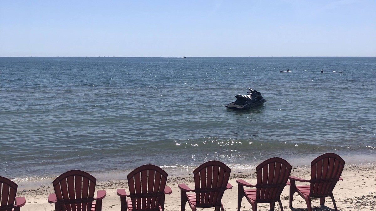 Stony Point House | LAKEFRONT, BEACH, SWIM, FISH, BBQ at this beautiful Stony Point cottage.