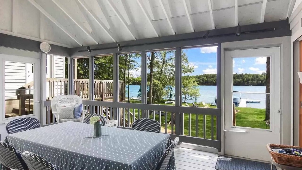 Lake Ann House | Lakefront Bliss: Spacious Home on Lake Ann perfect for Large Family 25 min to TC