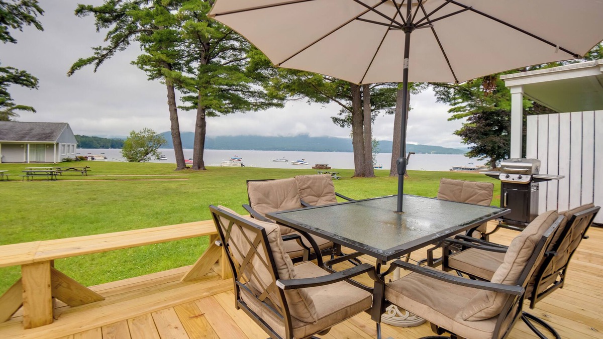 Bridgewater Condo | Lakefront Bristol Vacation Rental - Hike & Ski!