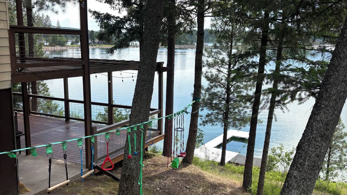 Bigfork Cabin | Lakefront cabin 6-bedroom-Echo Lake Bigfork- Private dock- Sleeps 14