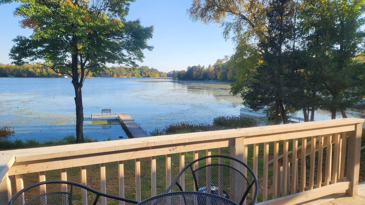St Germain Cabin | Lakefront Cabin on Snowmobile/UTV Trails
