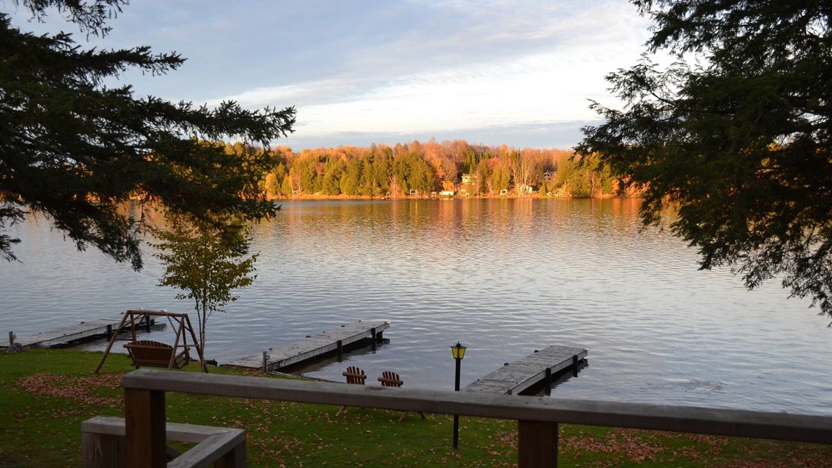 Watersmeet Cabin | Lakefront Cabin on Cisco Chain of Lakes