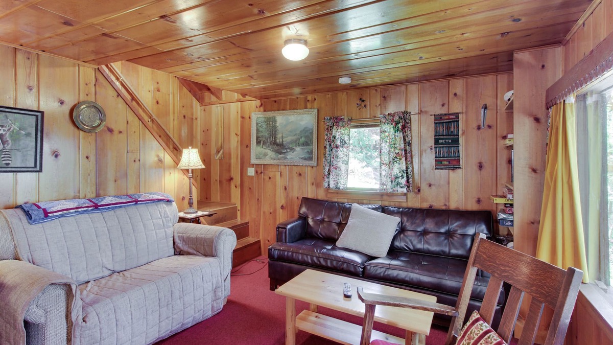 McCall Cabin | Lakefront cabin w/a private dock, deck space, grill, and more - dogs welcome