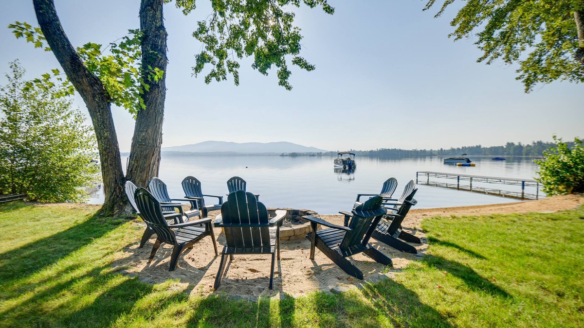 Center Ossipee House | Lakefront Center Ossipee Home w/Boat Dock!