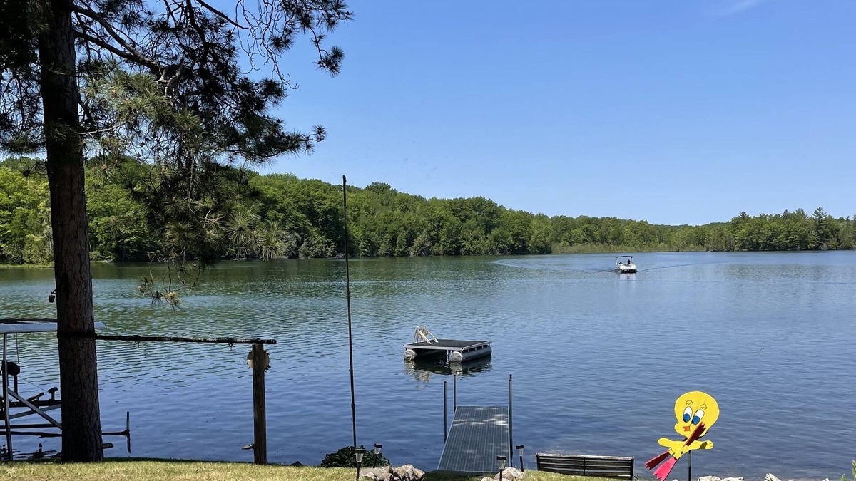 Barryton Cottage | Lakefront cottage on Diamond Lake