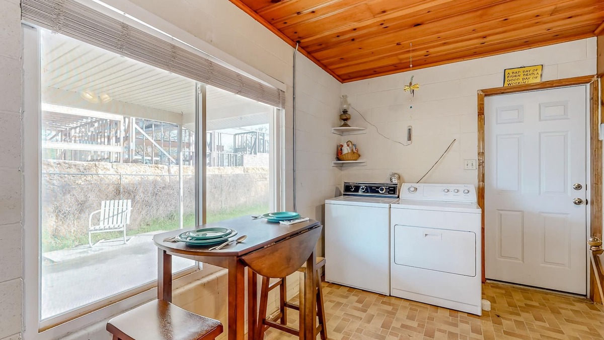 Tow Cabin | Lakefront, dog-friendly home with patio, lovely view & access to lake activities