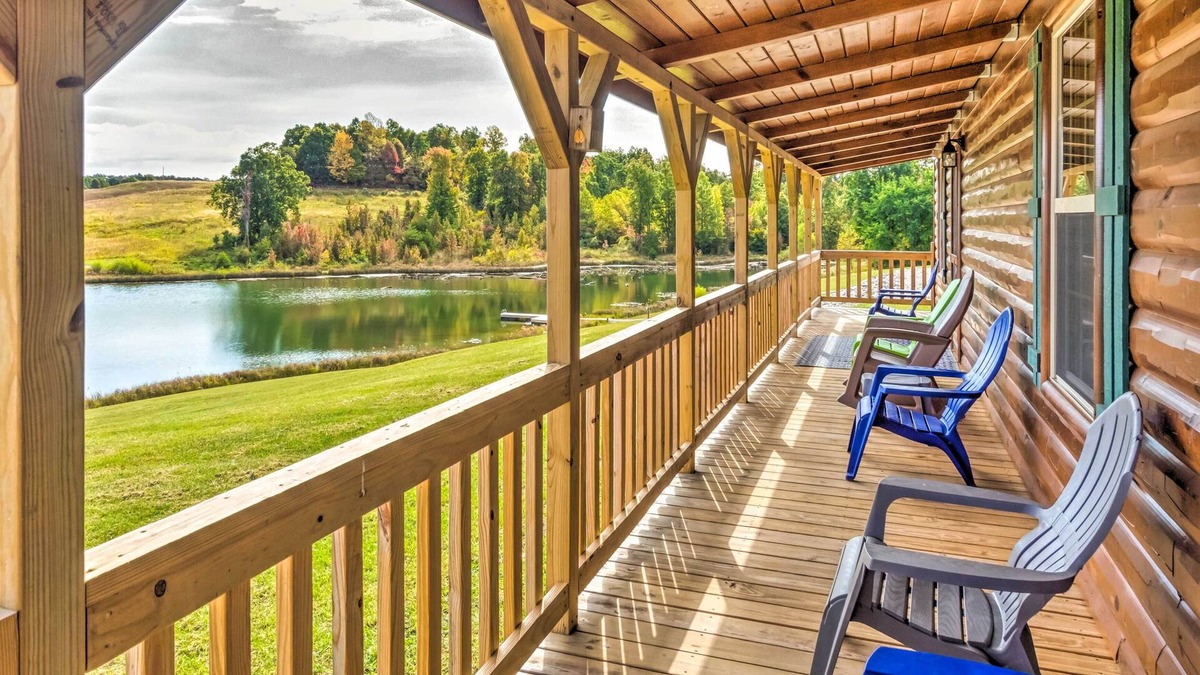 Cub Run Cabin | Lakefront Escape w/ Private Dock & On-Site Hiking!