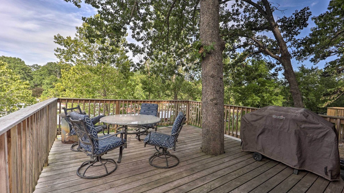Tia Juana Cottage | Lakefront Eucha Escape w/Views & Boat Slip!
