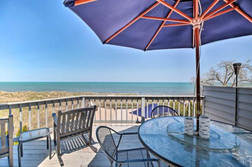Miller Beach House | Lakefront Family Retreat with Grill Steps to Beach!