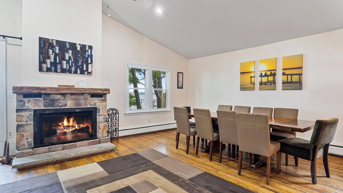 Town of Varick House | Lakefront Getaway: Pet-Friendly | Dock |Beach |Fire Pit!