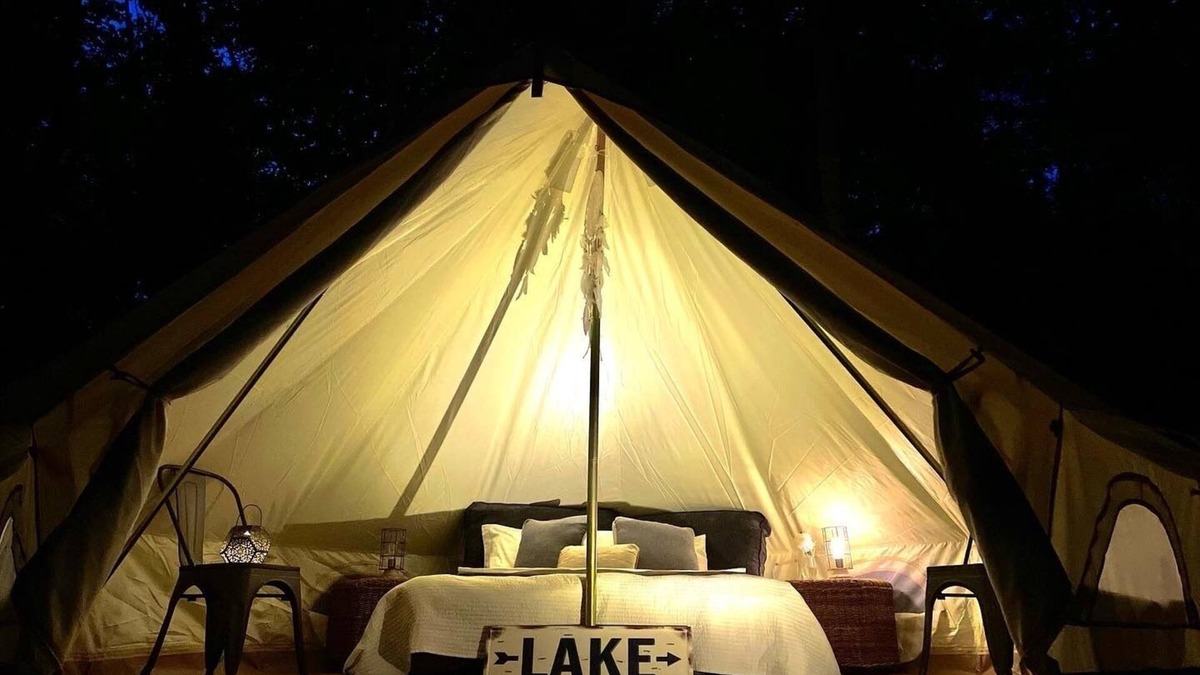 Mooresburg Resort | Lakefront Glamping Resort Cherokee Lake, Tennessee Site 1