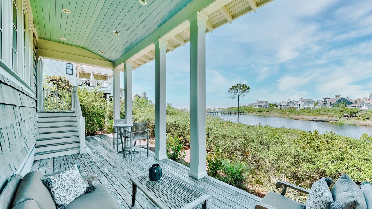 WaterSound Beach House | Lakefront + Gulf Views in WaterSound- 217 Gulf Bridge Lane