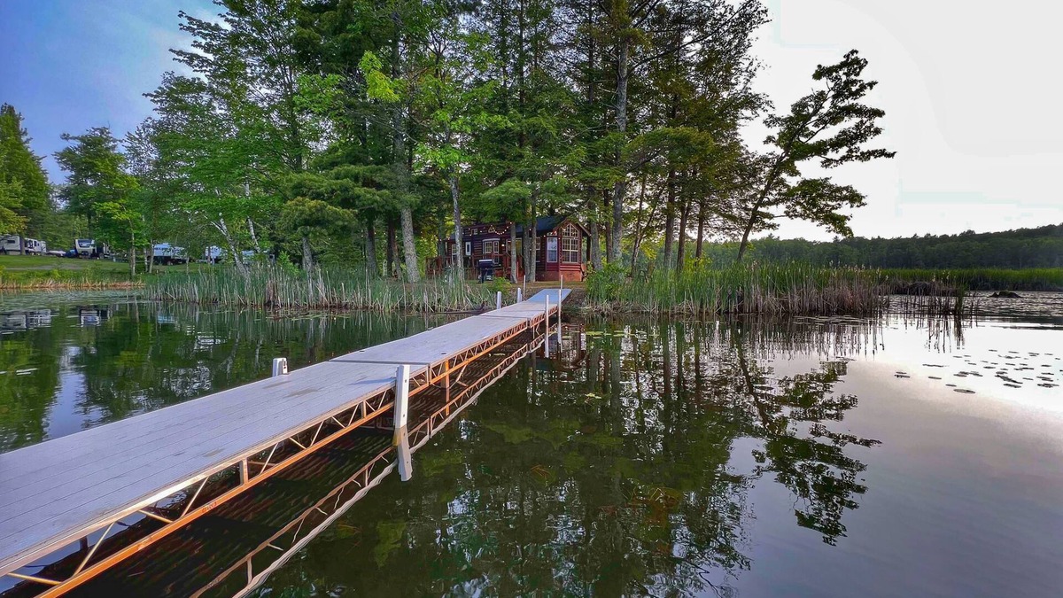 Chief Lake Cabin | "Lakefront Hideaway Cottage on Chief Lake - Your Own Private Island!"