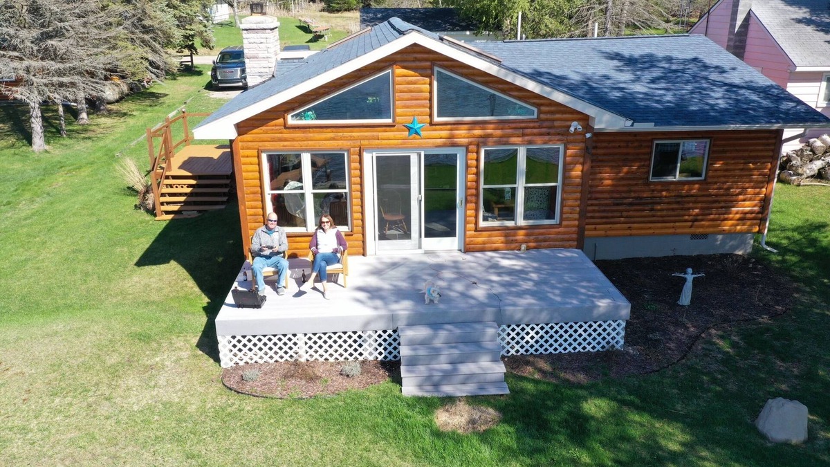Lachine House | Lakefront home on beautiful Beaver Lake in Lachine, MI.