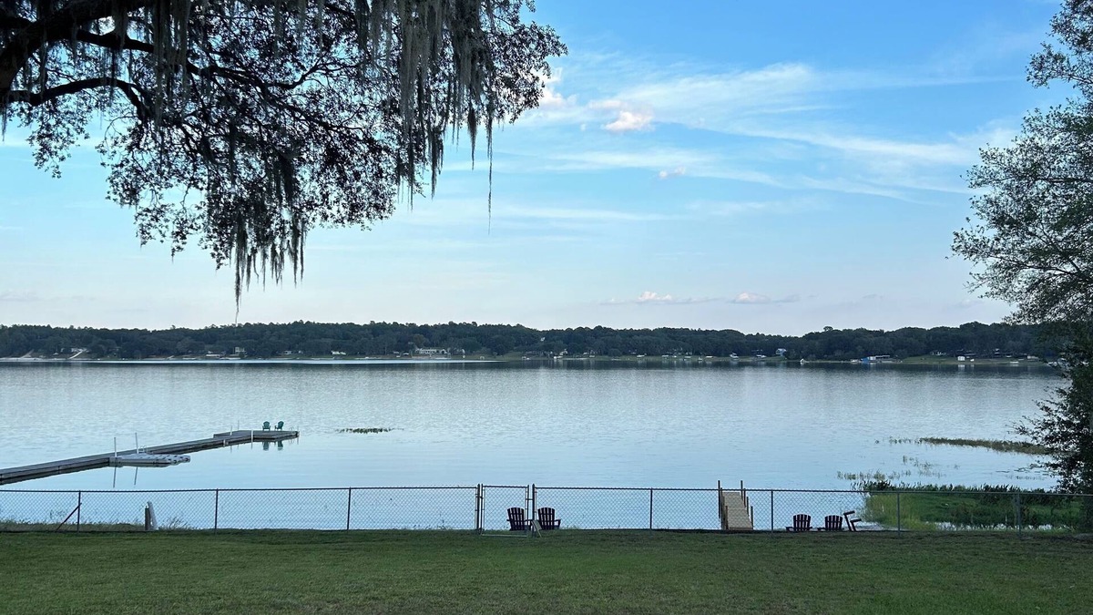Putnam Hall House | Lakefront home on Crystal Lake 4/2, fishing, water sports, dock, huge back porch