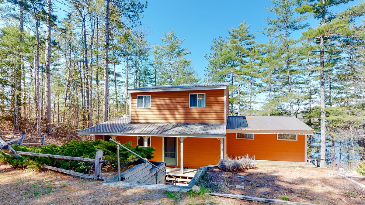 West Newfield House | Lakefront home on Balch Pond with dock, kayak, SUPs, and woodstove - two dogs OK
