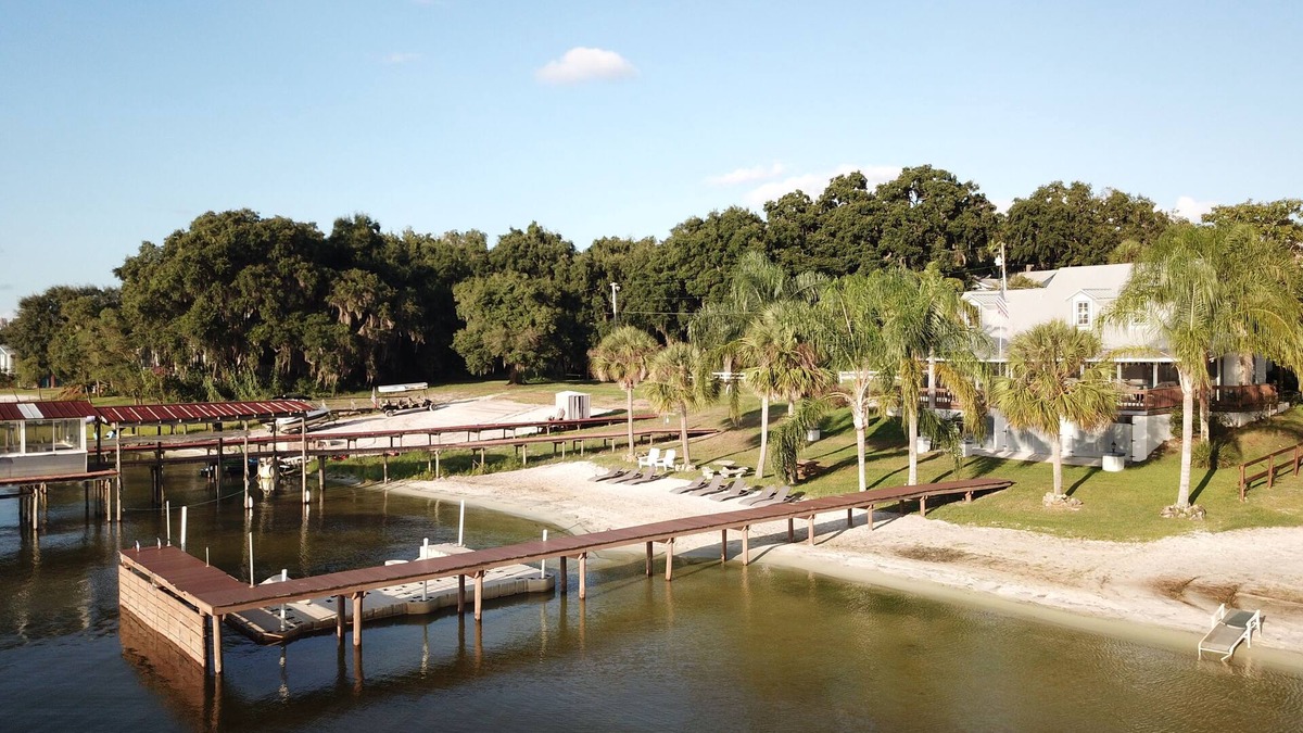 Eastlake Weir House | Lakefront Home w/Stunning Sunsets, Private Beach, Dock & Game Loft