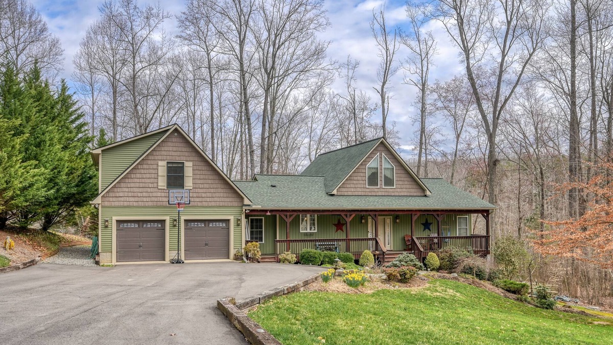 Bumpass House | Lakefront home with private hot tub, dock, grill, game room, lake views & kayaks