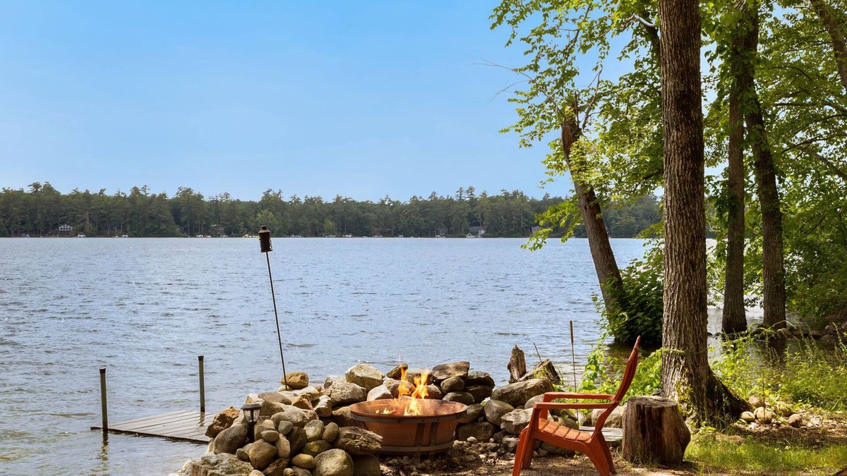 Shapleigh House | Lakefront Home with Sandy Beach! Kayaks, SUP, Pedal boat, and more!