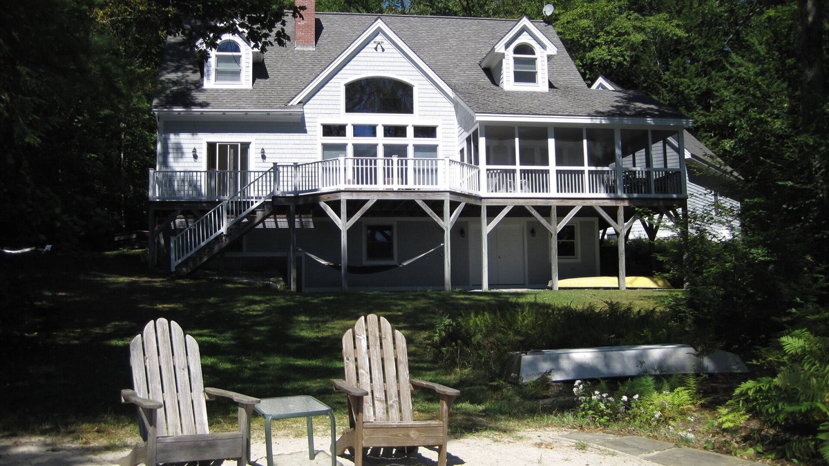 Sutton House | Lakefront Home with Private Beach!