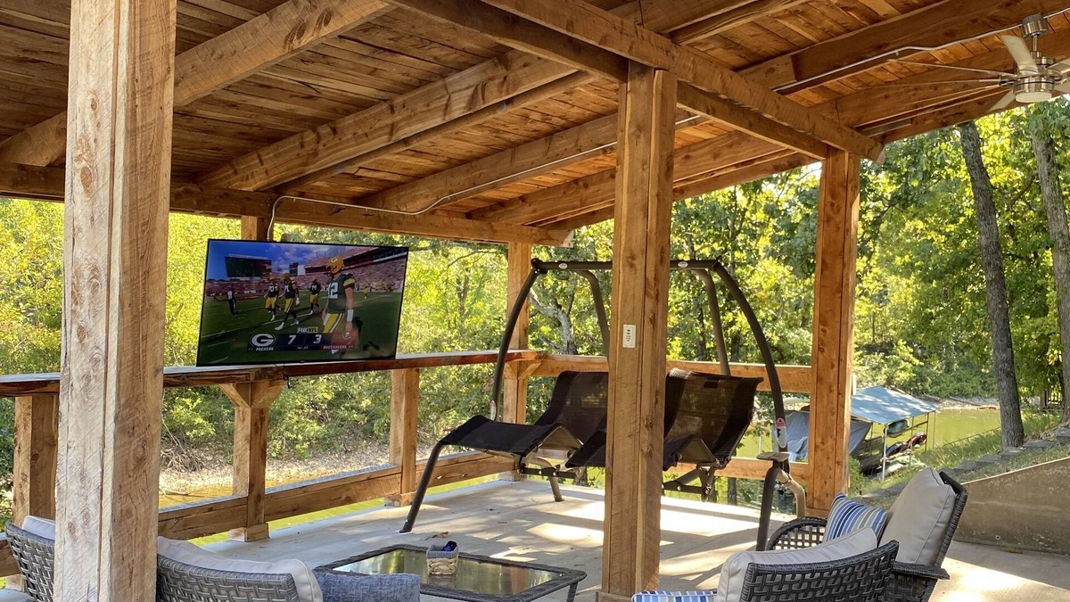 Eucha Cabin | Lakefront-Hot tub-Boat Dock-Amazing Patio-RELAXING