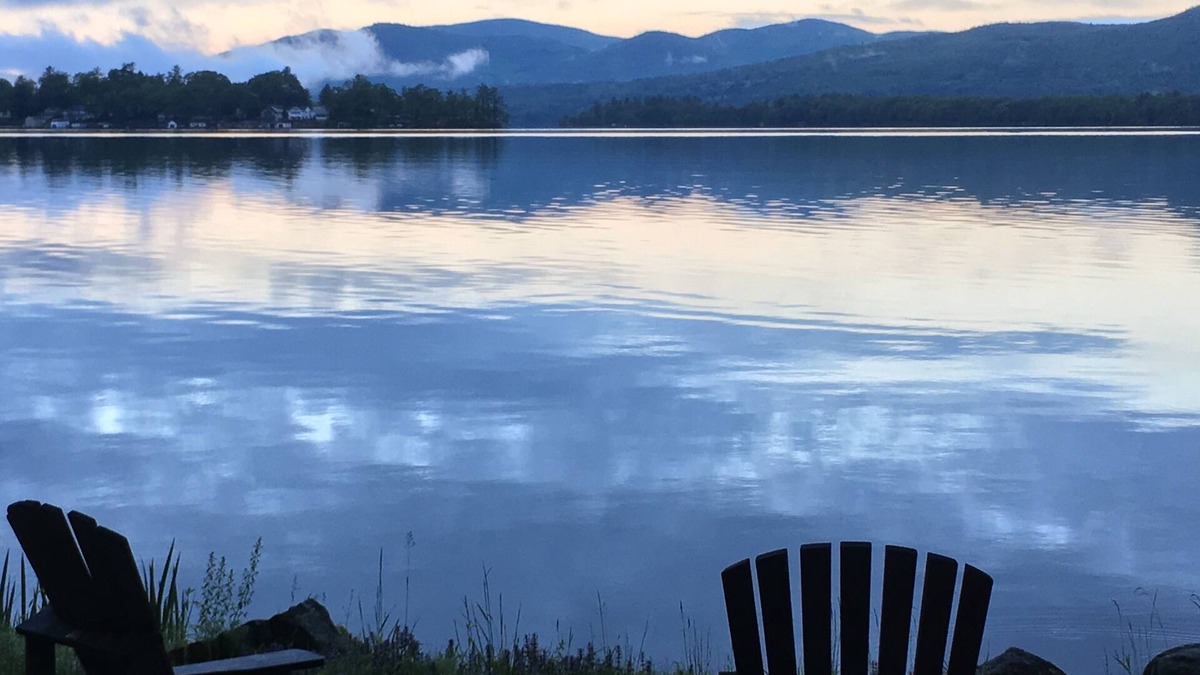 Kattskill Bay House | Lakefront House & Cottage ~ walk-in beach, hammock, canoe, kayaks and sunsets