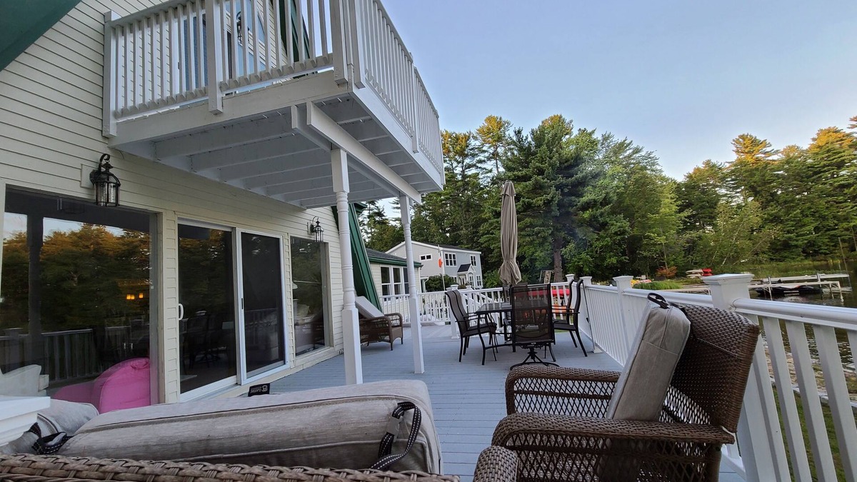 Windham House | Lakefront house located on Little Sebago lake ~ 2,500 Sf. Ft.