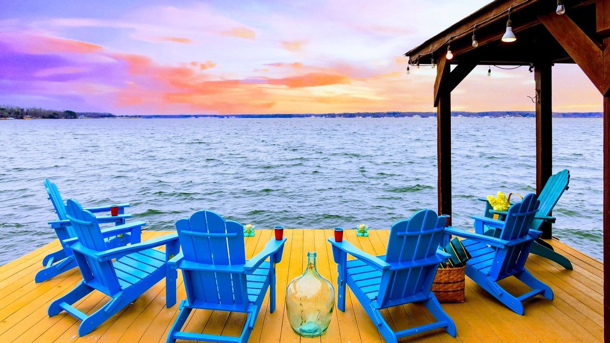 Bumpass House | Lakefront Lake Anna Views, Dock, Hot Tub, Firepit