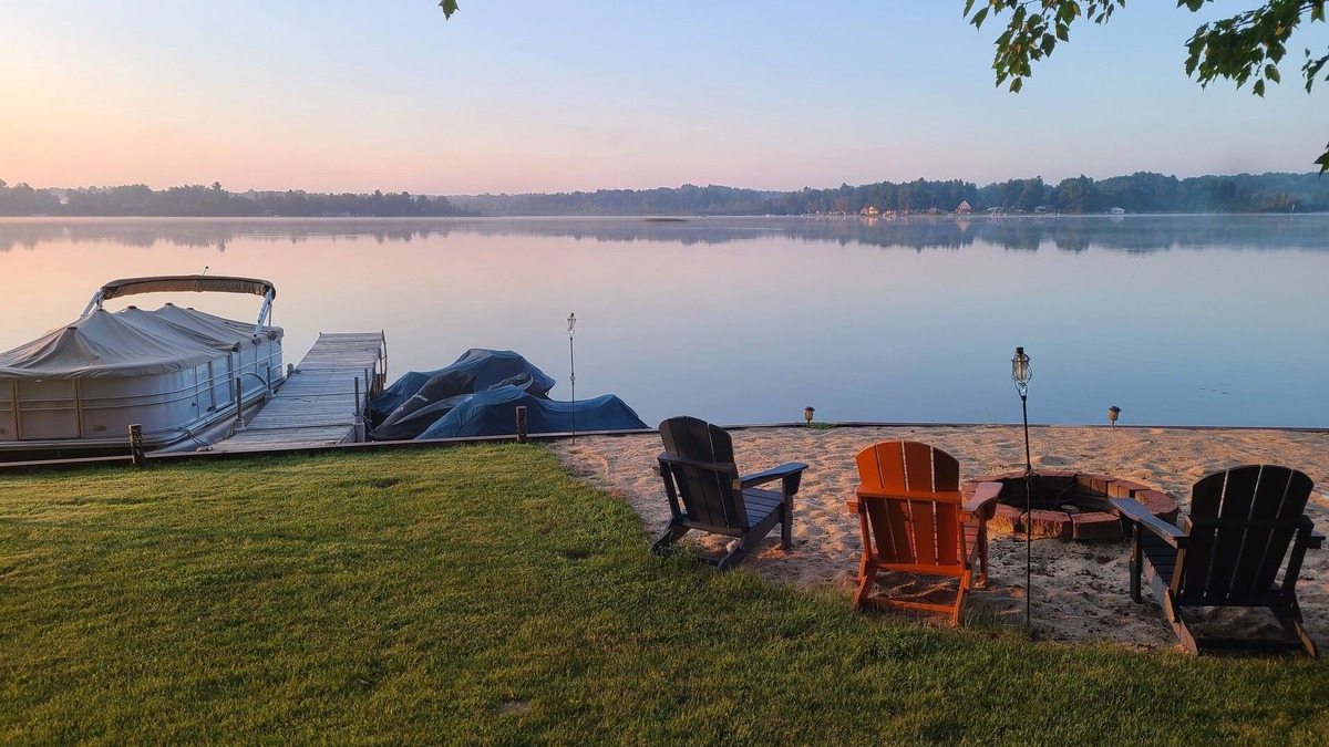 Sears House | Lakefront Living on "Big Lake" w/Private Dock