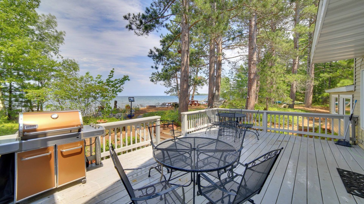 Big Bay House | Lakefront Lookout! Private Sand Beach on Superior