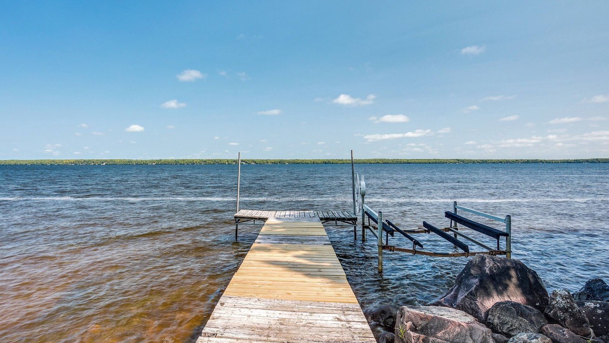 Marenisco Cabin | Lakefront Marenisco Cabin w/Private Dock!